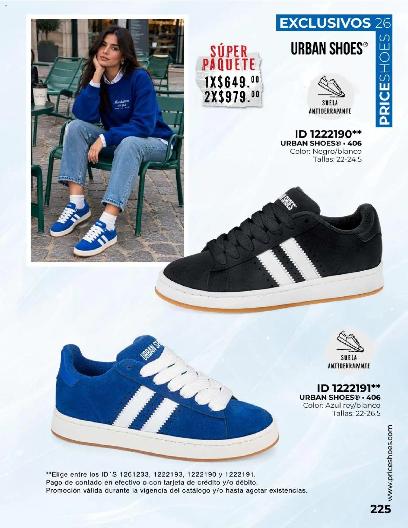 Nuevas ofertas de Price Shoes válidas en toda la República Mexicana desde el 01/10/2026. ¡Encuentra las mejores ofertas en Price Shoes catálogo Exclusivos! | Página: 224