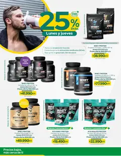 Cruz Verde - Nutrición Deportiva válido desde el 31.08.2026 | Página: 2 | Productos: Proteína, Vainilla, Chocolate, Bajo