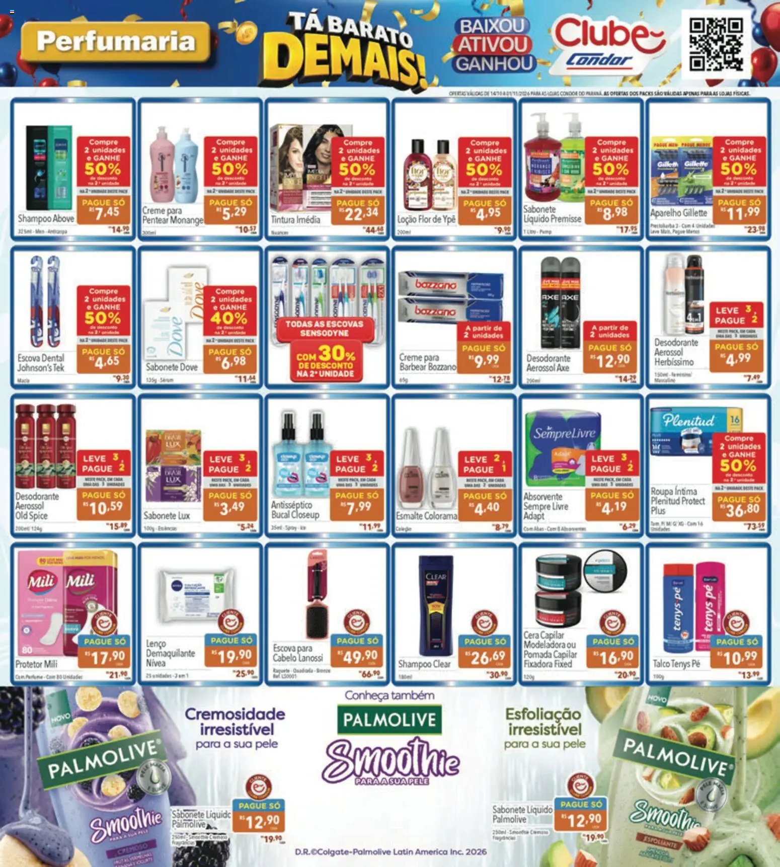 Supermercados Condor Folheto - válido de 14/10/2026 | Página: 22