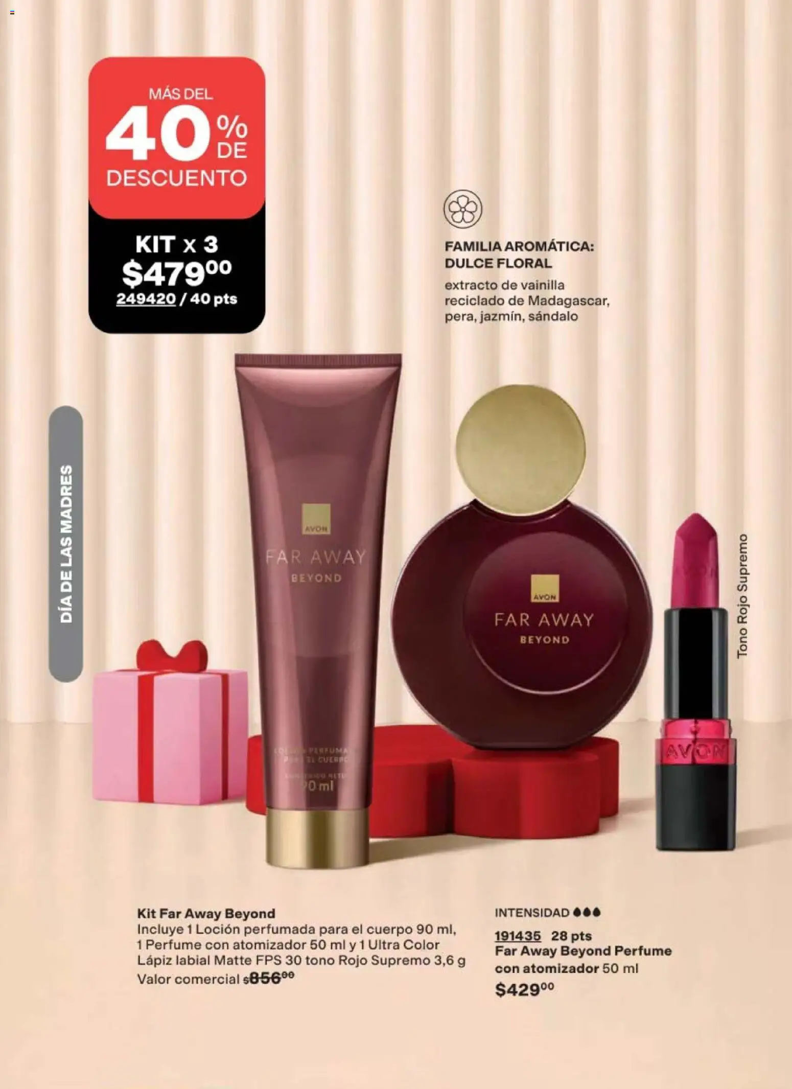 Nuevas ofertas de AVON válidas en toda la República Mexicana desde el 02.04.2026. ¡Encuentra las mejores ofertas en AVON campaña 6 2026! | Página: 16 | Productos: Loción, Perfume, Lápiz labial