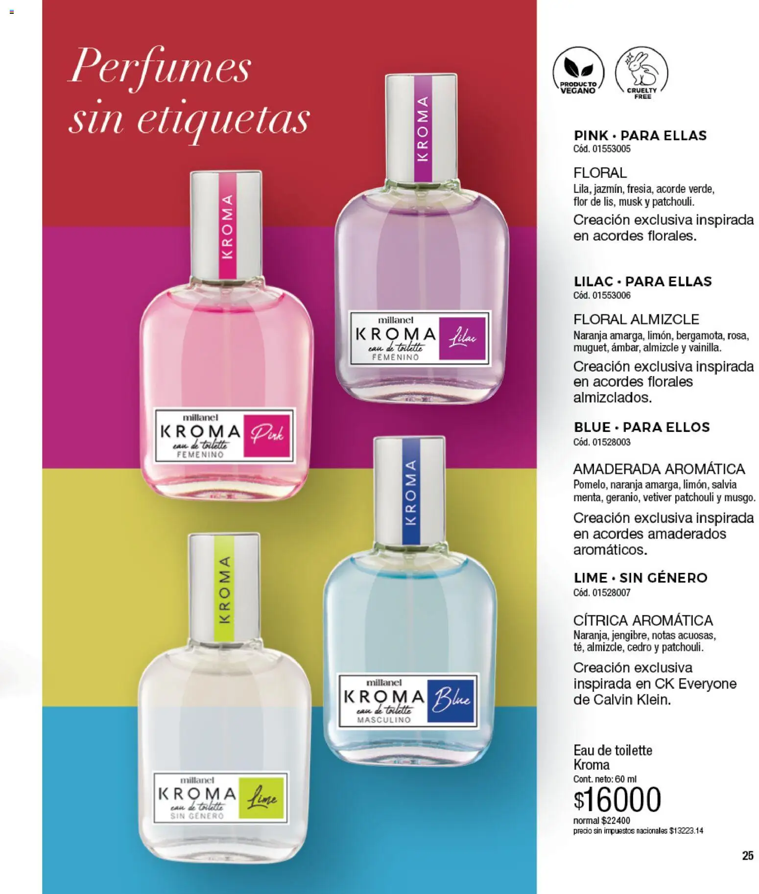 Millanel - Catálogo │ válido desde el 17/08/2026 | Página: 25 | Productos: Perfumes, Eau de toilette