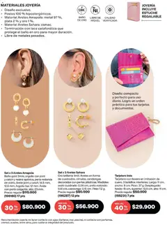 Avon catálogo Ciclo 10 -  Vista previa de la revista de la tienda Avon valido desde el 15/06/2026 | Página: 94 | Productos: Aretes, Peso, Llavero, Baño