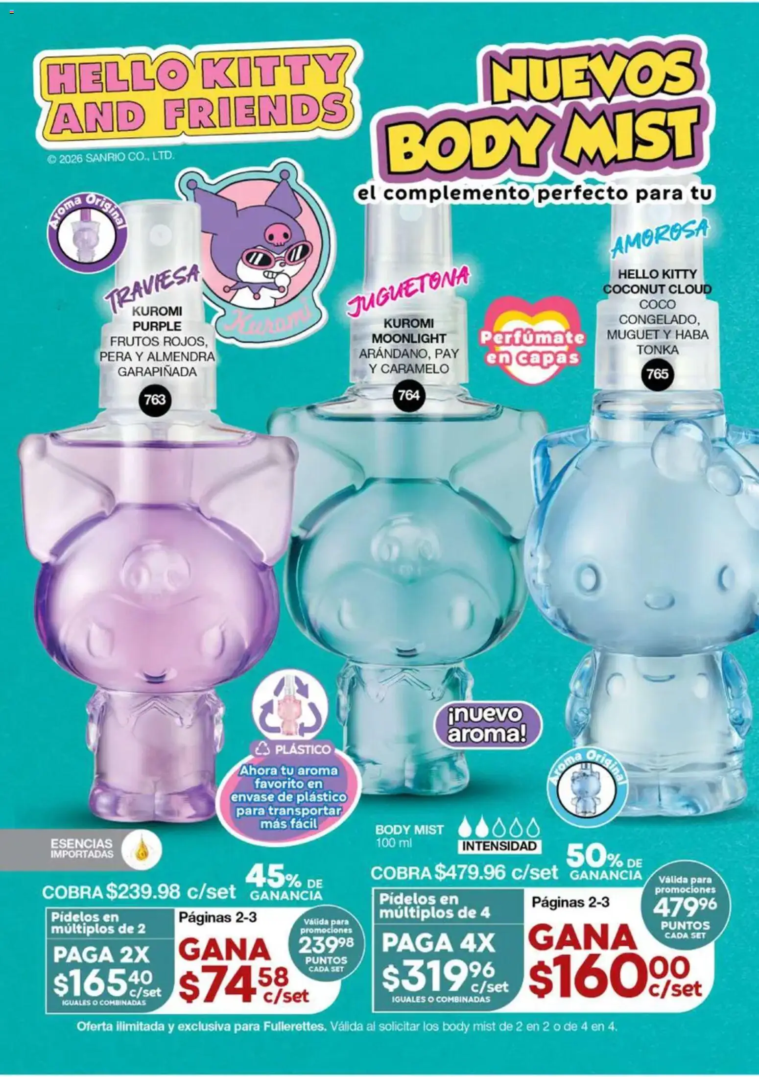 Nuevas ofertas de Fuller válidas en toda la República Mexicana desde el 19/08/2026. ¡Encuentra las mejores ofertas en Fuller Gana Más 10 2026! | Página: 2 | Productos: Coco, Pera, Almendra, Esencias