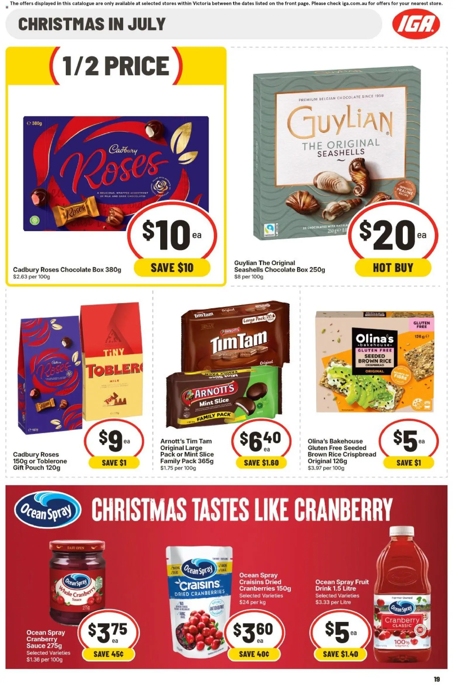 Ritchies catalogue - valid from 15/07/2026 | Page: 18 | Products: Chocolate, Rice, Cranberries, Fruit