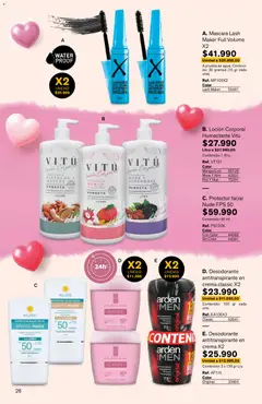 Leonisa - Catálogo -  Vista previa de la revista de la tienda Leonisa valido desde el 11/09/2026 | Página: 26 | Productos: Máscara, Uva, Desodorante, Antitranspirante
