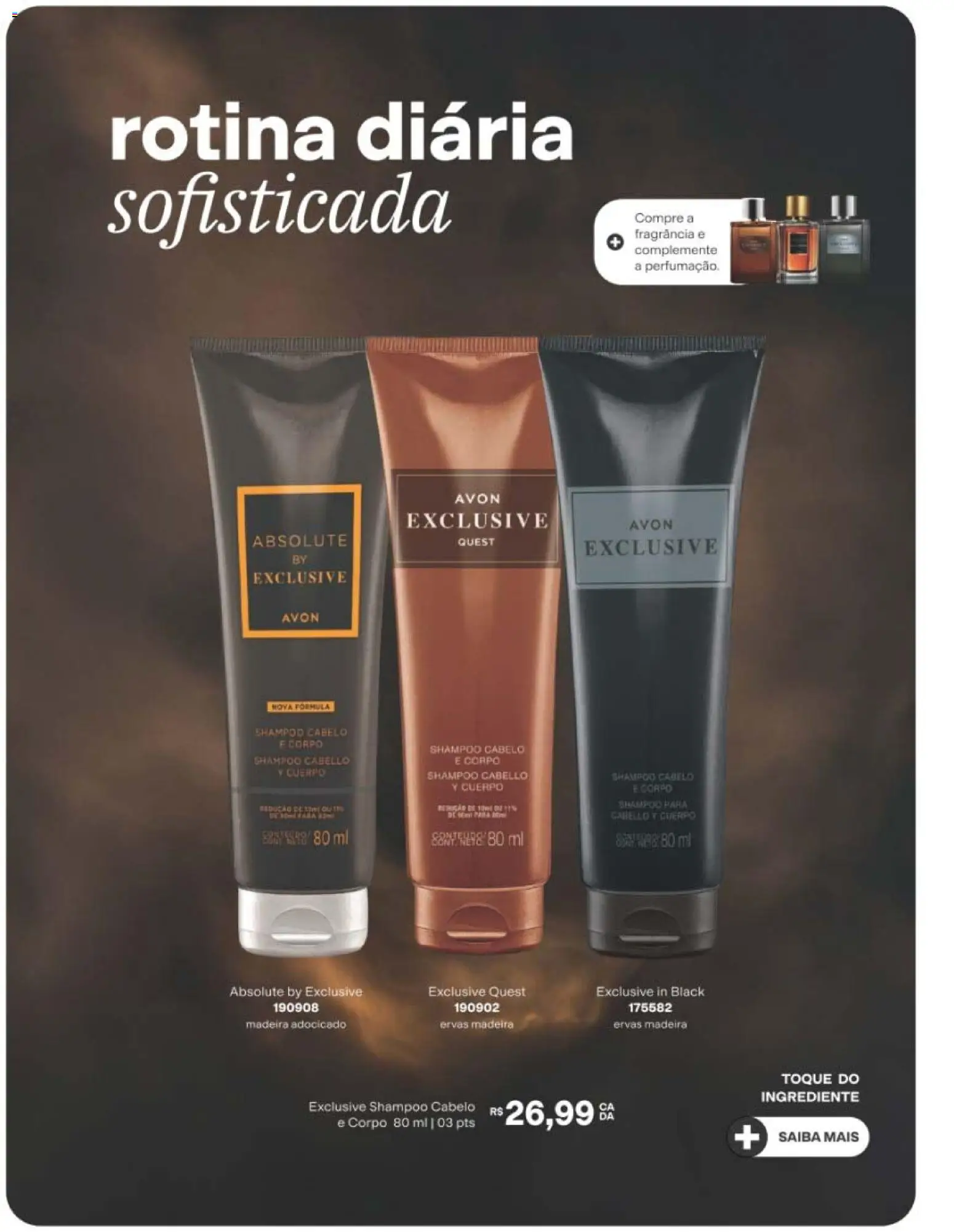 Avon Folheto - válido de 19/07/2026 | Página: 162 | Produtos: Shampoo, Fragrância