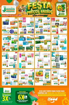 Supermercados Joanin ofertas Drogaria - Pré-Visualização do folheto da loja Supermercados Joanin, válido de 16/10/2026