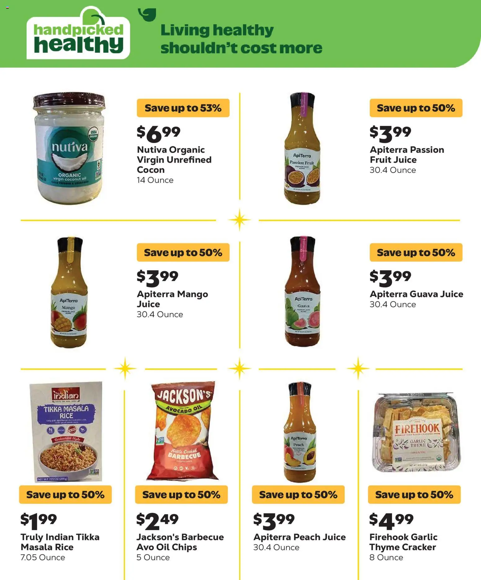 Grocery Outlet Weekly Ad - valid from 08/26/2026 | Page: 9 | Products: Coconut Oil, Juice, Fruit, Coconut