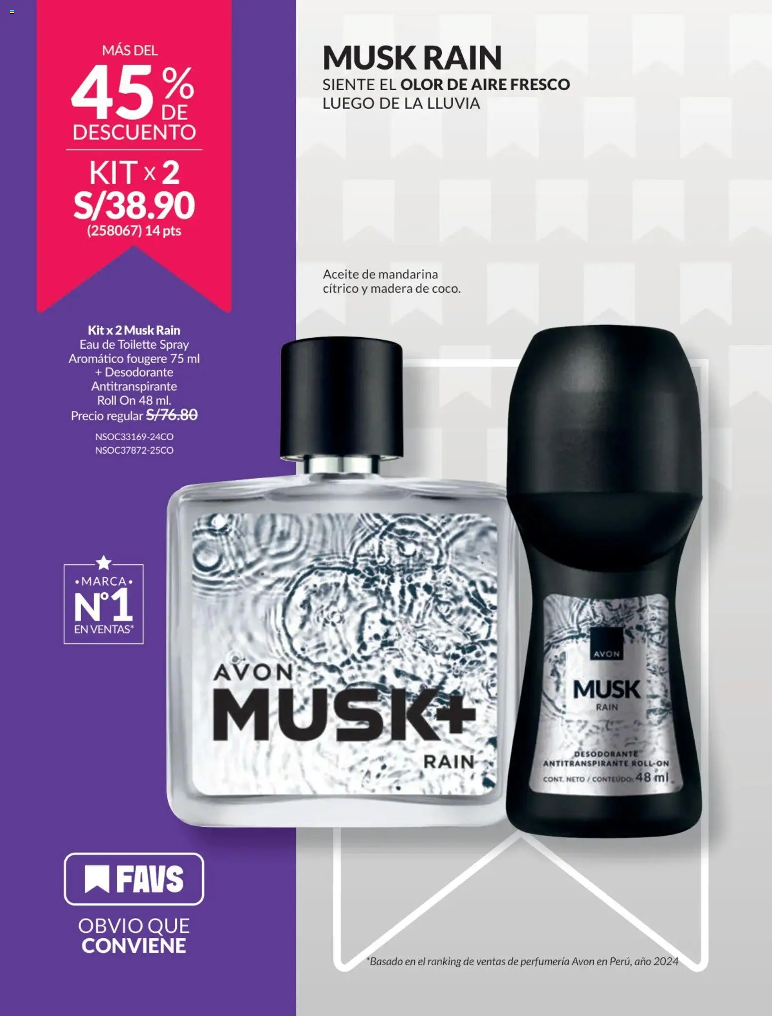 Catálogo Avon válido desde 17.06.2026 | Página: 91 | Productos: Desodorante, Antitranspirante, Aceite, EAU de Toilette