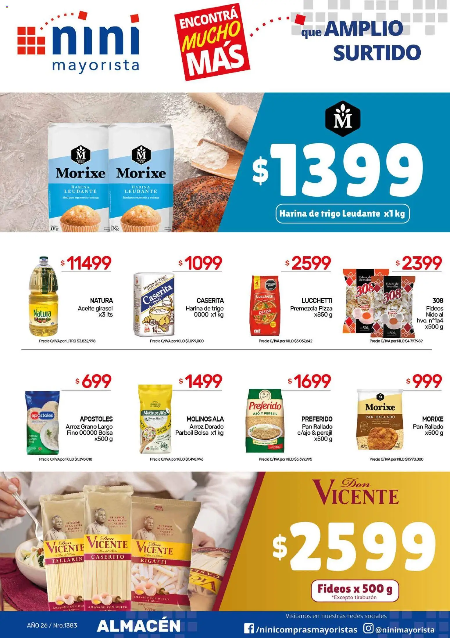 Revista de ofertas NINI Mayorista - Página 25 - Ofertas válidas hasta el 1 de noviembre de 2026