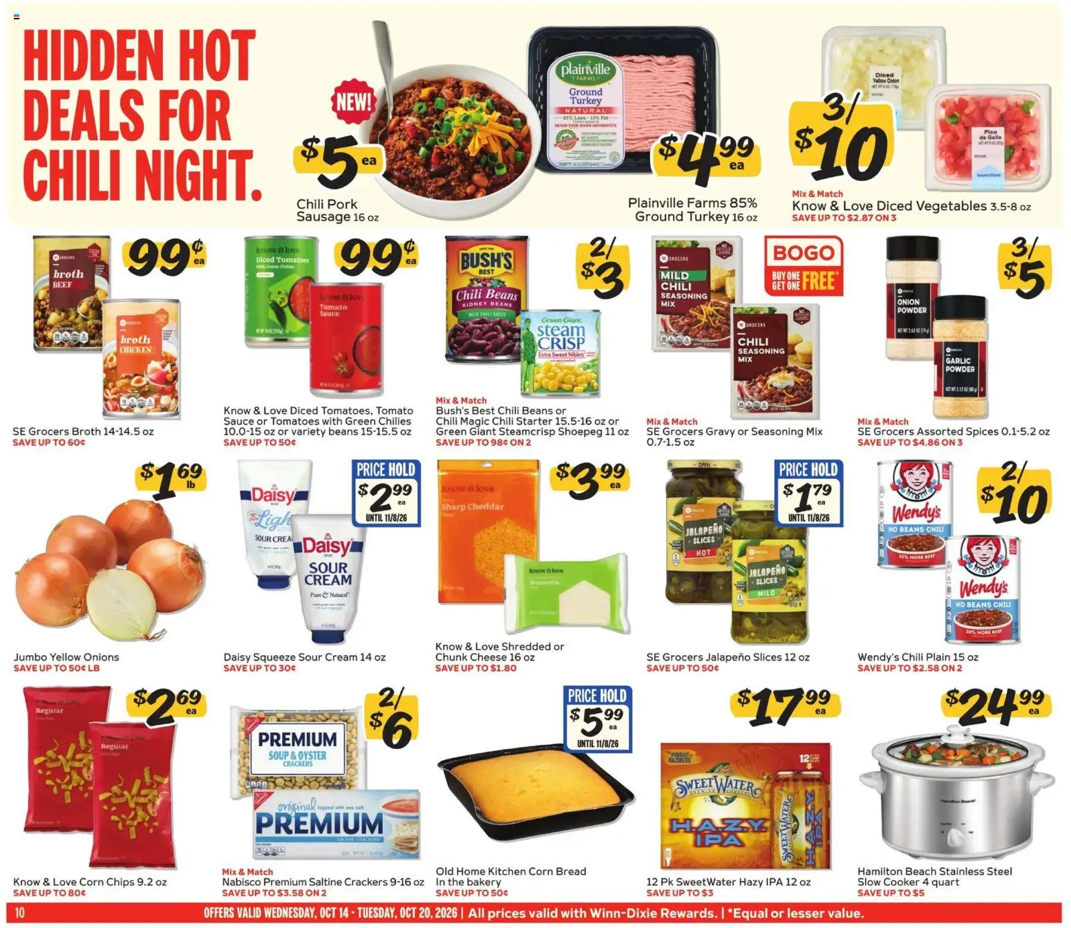 Winn Dixie Weekly Ad - valid from 10/14/2026 | Page: 10