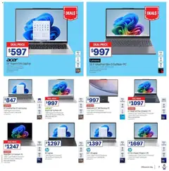 Preview of Officeworks catalogue - valid from 12/07/2026 | Page: 7 | Products: Battery, Mouse, Keyboard, Laptop