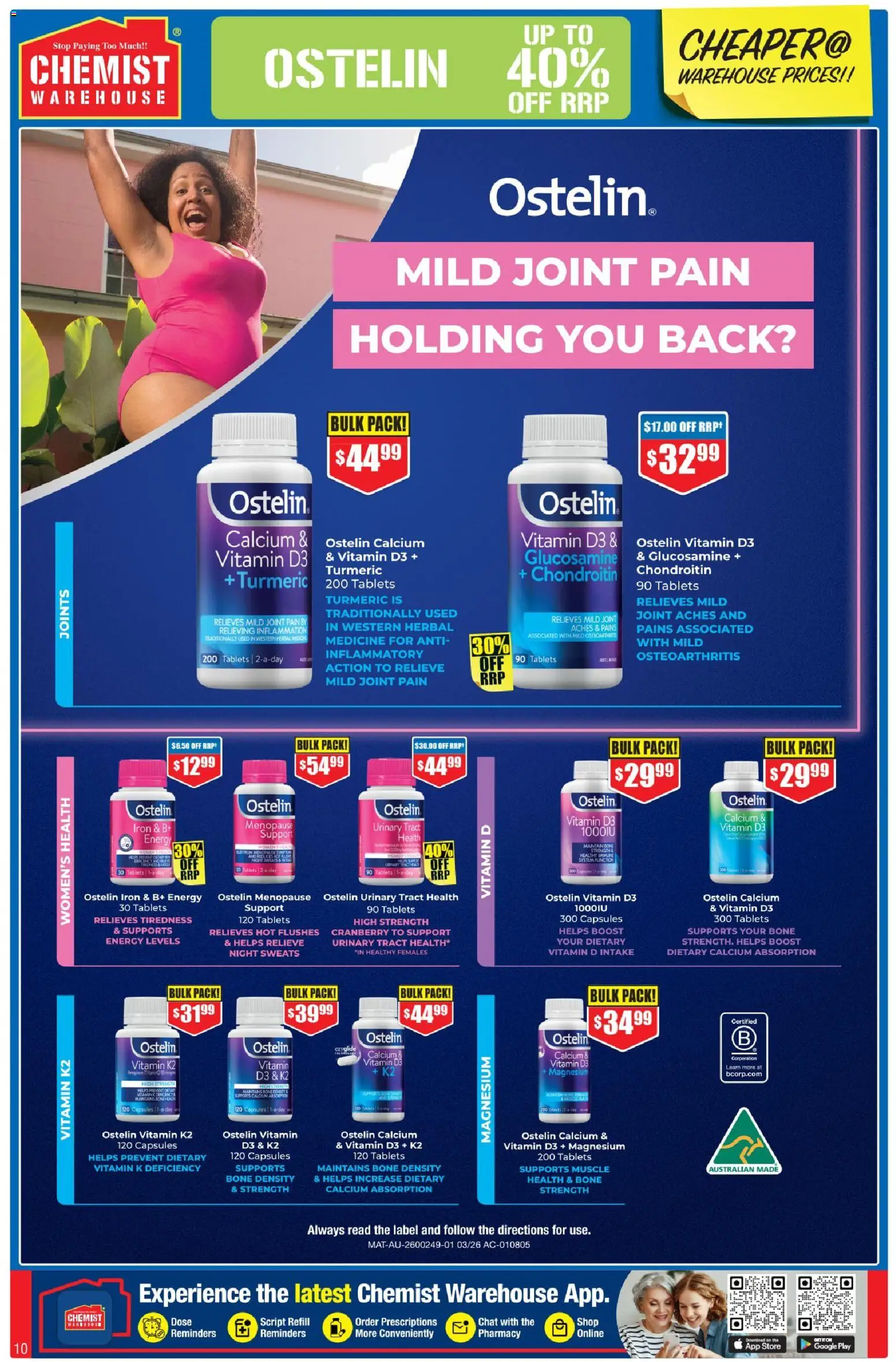 Chemist Warehouse catalogue - valid from 28.05.2026 | Page: 10 | Products: Herbal, Iron, Tablets, Vitamin