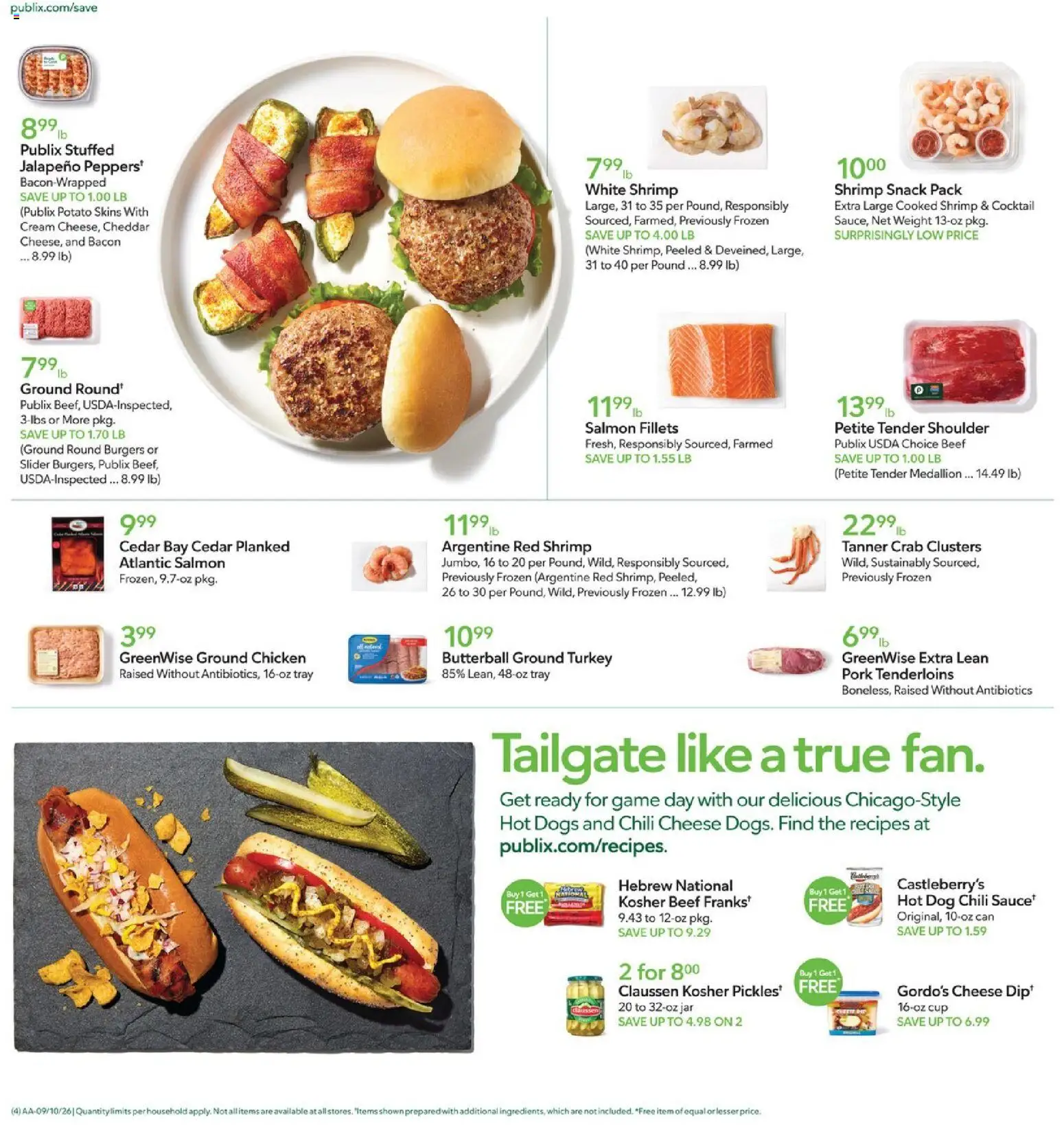 Publix Weekly Ad - valid from 09/09/2026 | Page: 4