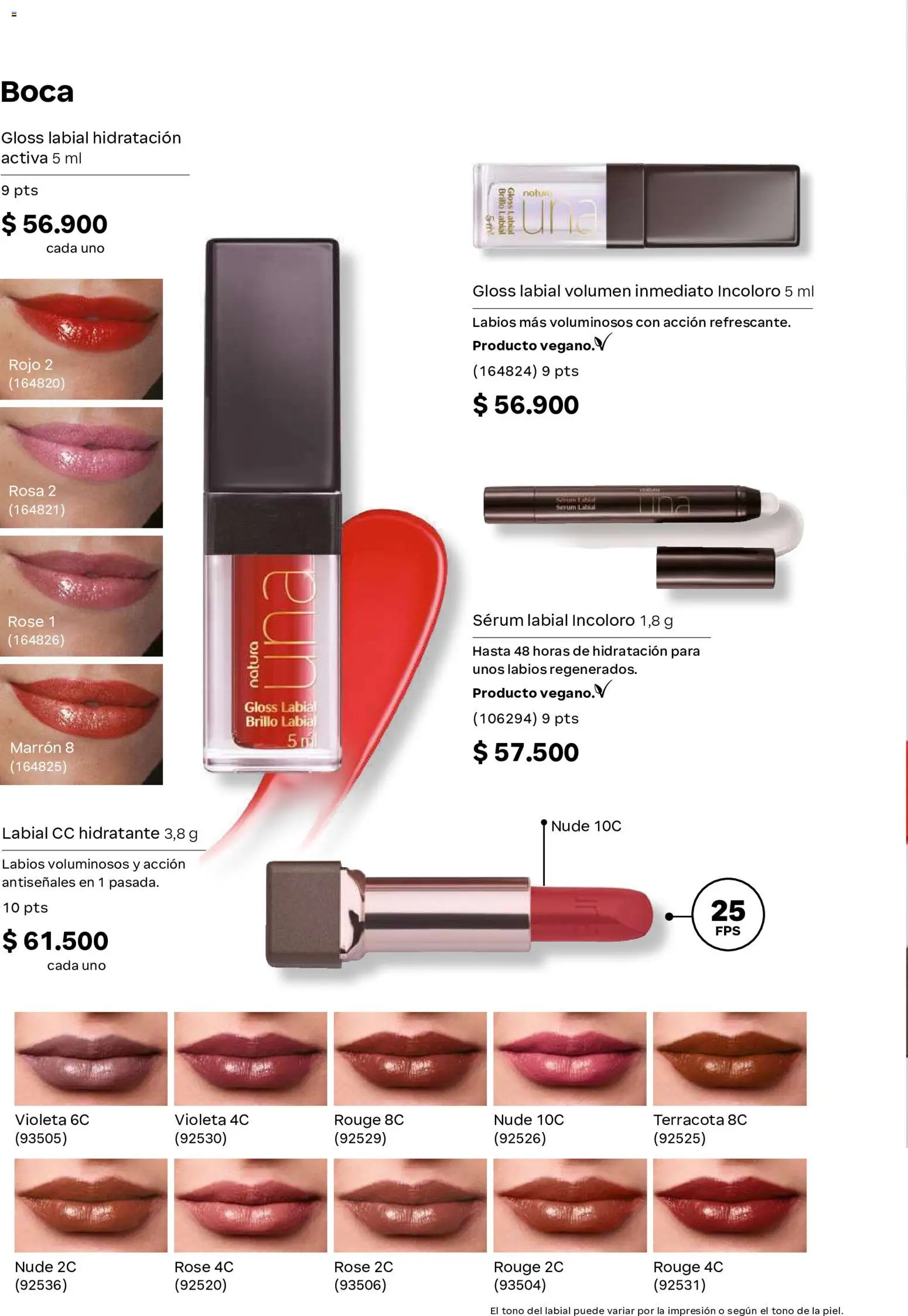 Natura revista - valida desde el 23/09/2026 | Página: 91 | Productos: Serum, Brillo