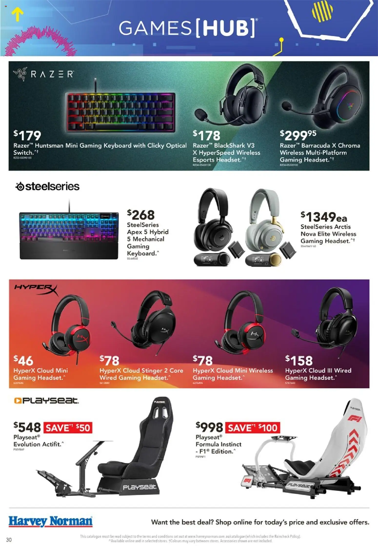 Harvey Norman catalogue - valid from 16/09/2026 | Page: 30 | Products: Accessories, Keyboard, Headset