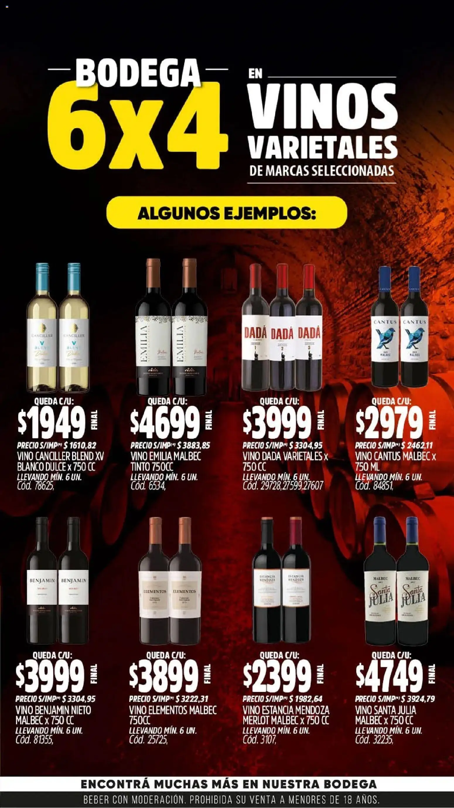 Yaguar - Oferta Semanal Córdoba │ válido desde el 18.05.2026 | Página: 4 | Productos: Vino