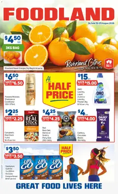 Preview of Foodland catalogue - valid from 19/08/2026
