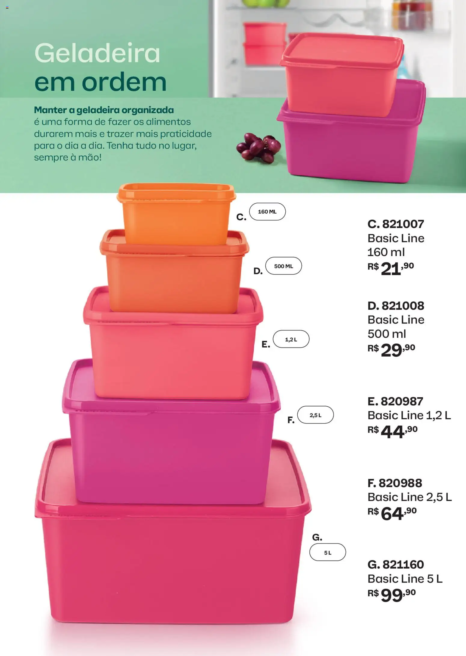 Tupperware catálogo Vitrine 06 de 01/06/2026 ? Não perca as melhores promoções! | Brasil
