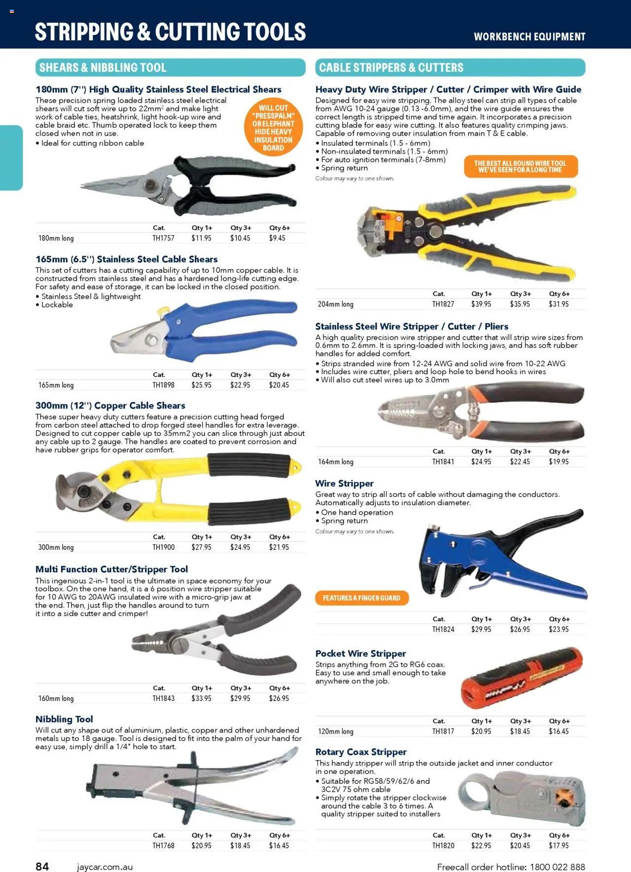 Jaycar catalogue - valid from 09/07/2025 | Page: 84 | Products: Light, Cutter, Strip, Strips