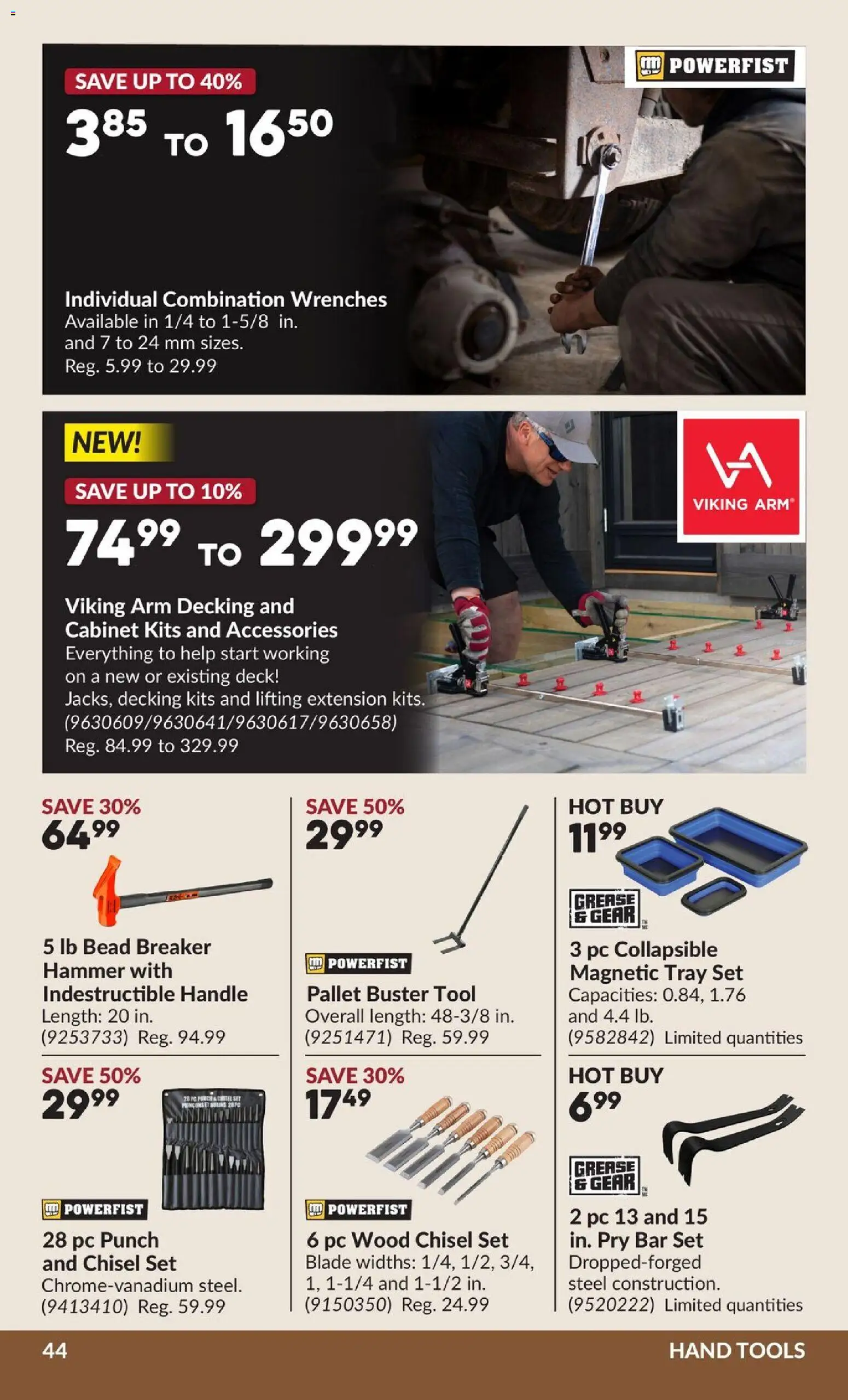 Princess Auto flyer valid from Oct 20, 2026 | Page: 47