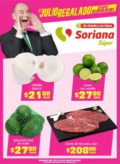 Vista previa de Soriana Fin de Semana Súper: Nuevo León, Ciudad Victoria y Tampico, nuevo folleto de la tienda, válido en México a partir del 26/06/2026