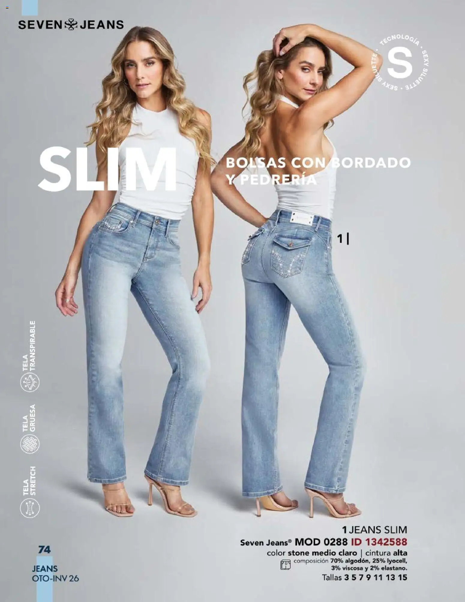 Nuevas ofertas de Price Shoes válidas en toda la República Mexicana desde el 03/08/2026. ¡Encuentra las mejores ofertas en Price Shoes catálogo Jeans! | Página: 74