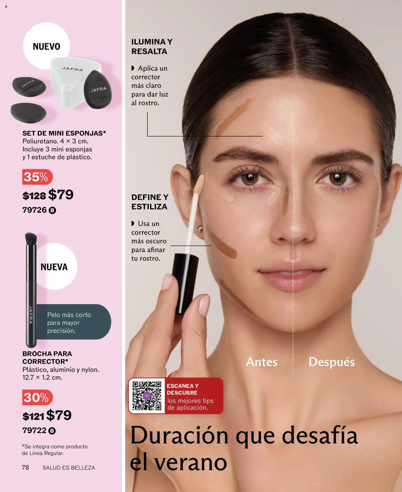 Nuevas ofertas de JAFRA válidas en toda la República Mexicana desde el 01/07/2026. ¡Encuentra las mejores ofertas en JAFRA catálogo! | Página: 78