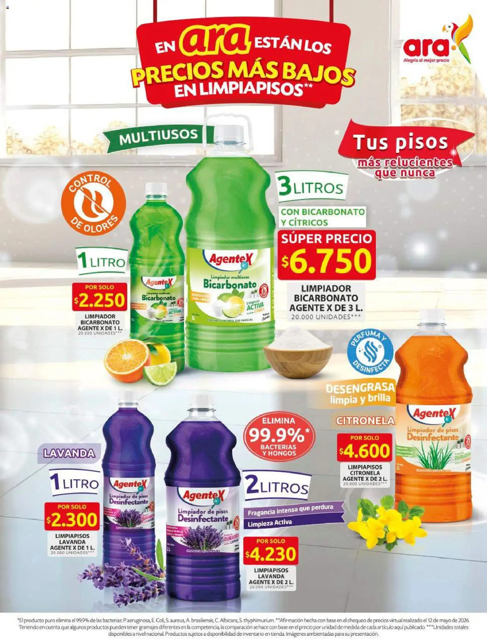 Ara revista - valida desde el 21.05.2026 | Página: 5 | Productos: Hongos, Limpiador, Fragancia, Desinfectante