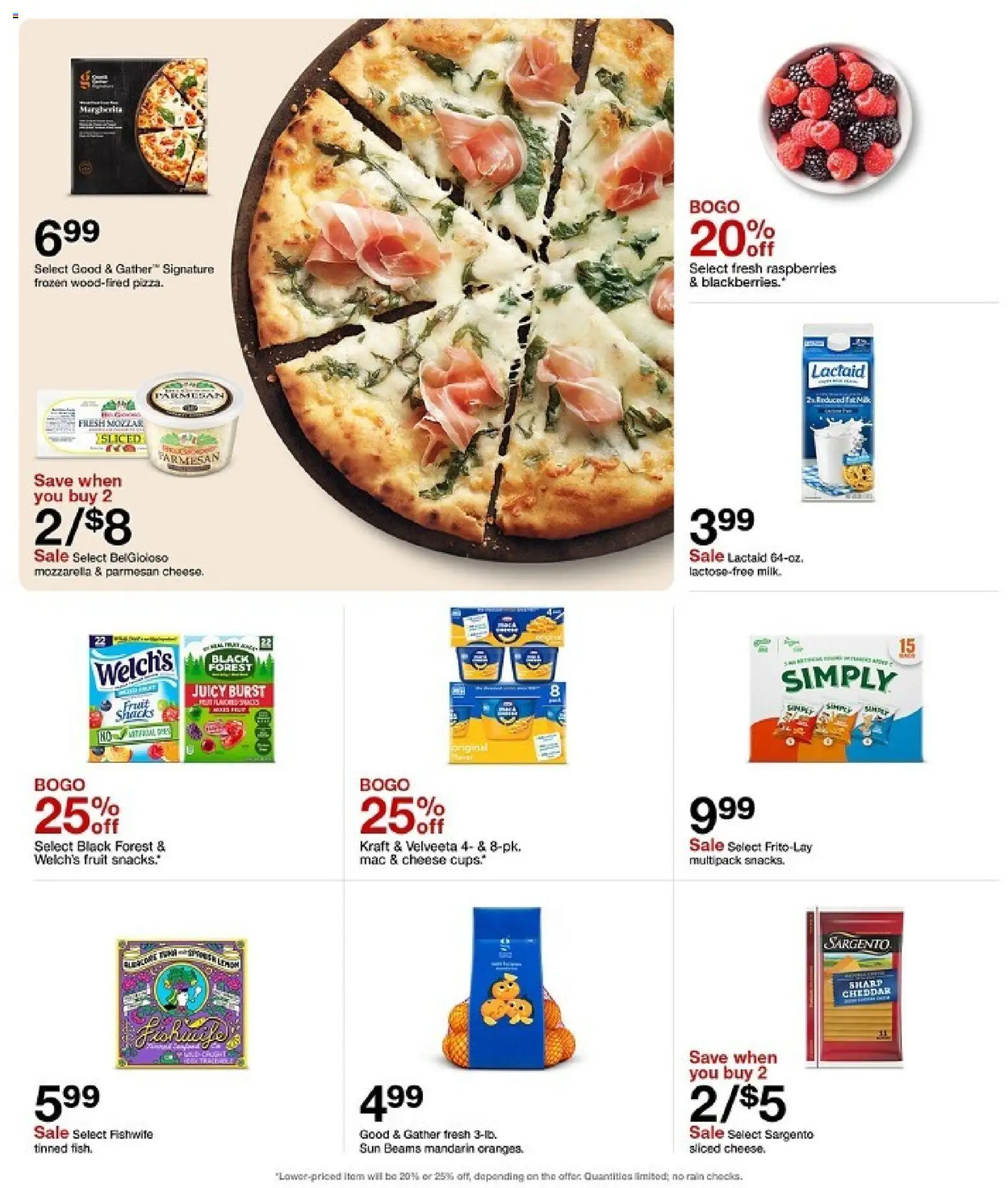 Target Weekly Ad - valid from 07/05/2026 | Page: 29 | Products: Cheese