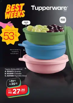 Tupperware Best Weeks - Pré-Visualização do folheto da loja Tupperware, válido de 01/11/2026 | Página: 80