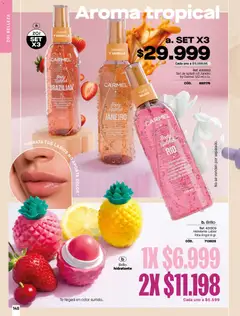 Carmel catálogo C12/2026 -  Vista previa de la revista de la tienda Carmel valido desde el 01/07/2026 | Página: 148 | Productos: Té, Piña, Body, Brillo