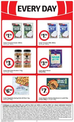 Preview of Coles catalogue - valid from 17.06.2026 | Page: 31