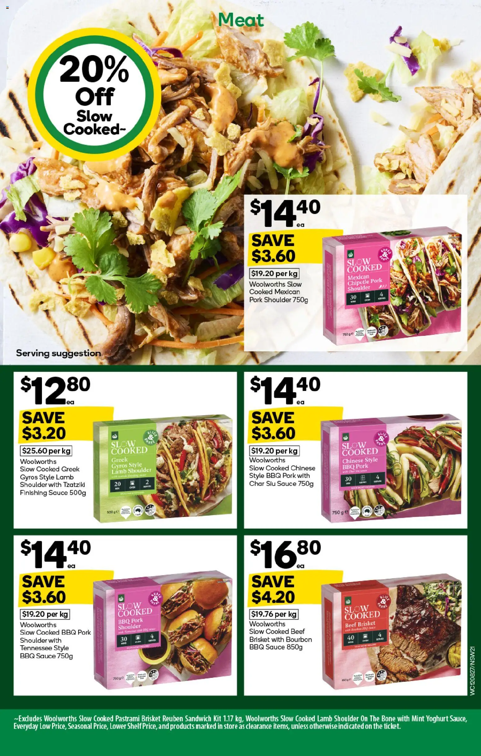 Woolworths catalogue - valid from 12/08/2026 | Page: 21 | Products: Pork, Meat, Sauce, Pork shoulder
