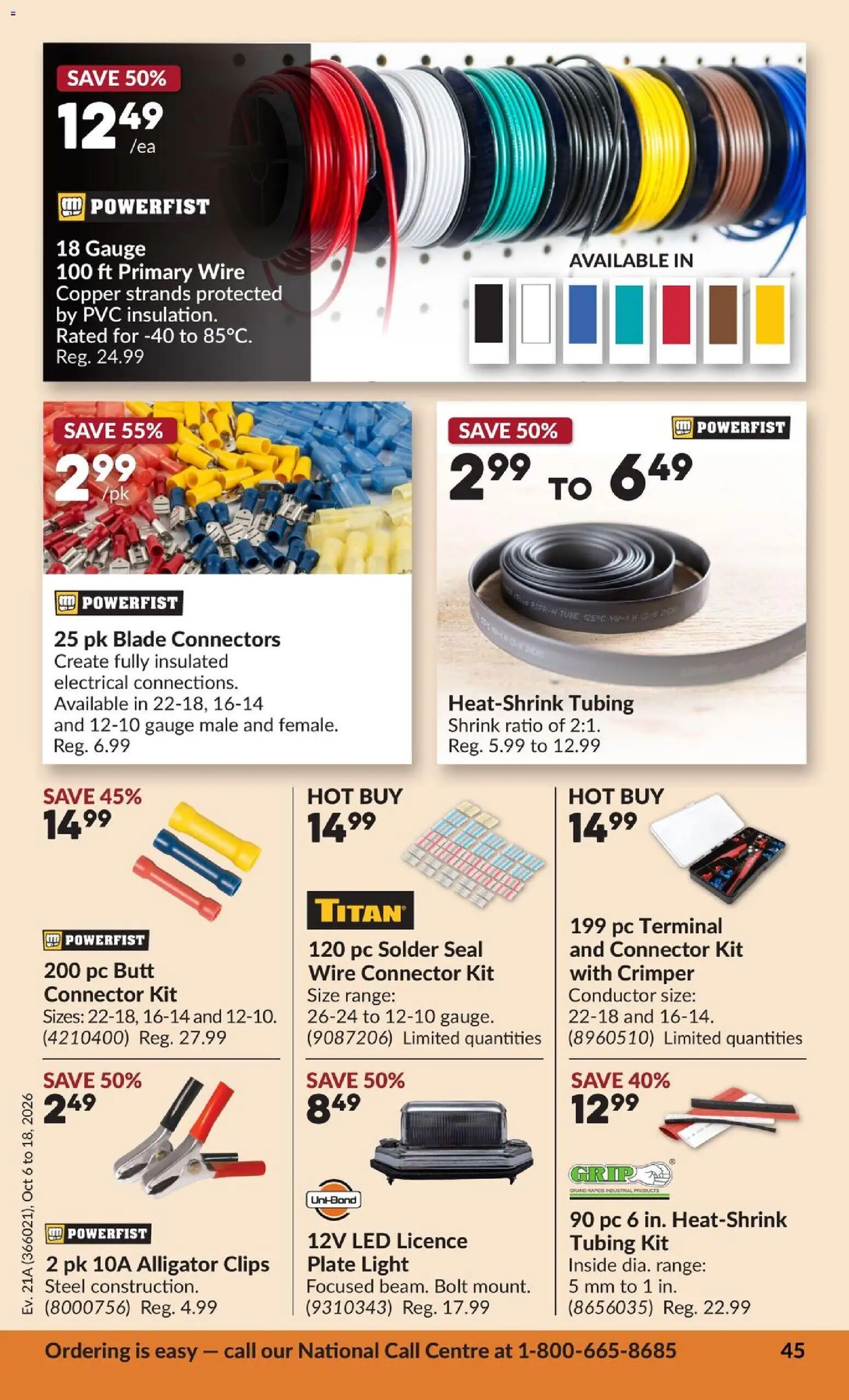 Princess Auto flyer valid from Oct 6, 2026 | Page: 51 | Products: PC, Connector