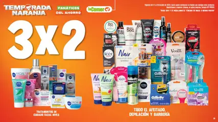 Vista previa de La Comer folleto, nuevo folleto de la tienda, válido en México a partir del 17/07/2026 | Página: 30 | Productos: Crema depiladora, Crema, Depiladora, Té