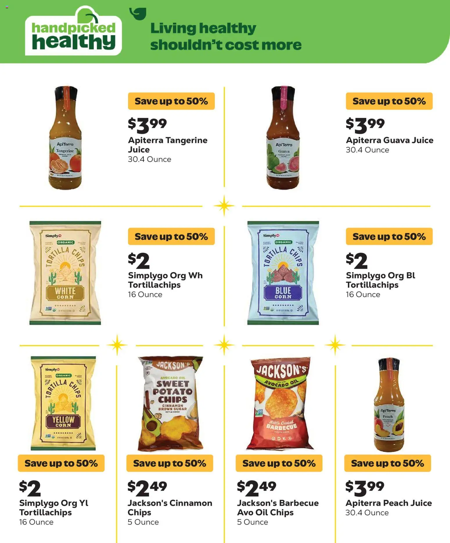 Grocery Outlet Weekly Ad - valid from 09/23/2026 | Page: 10 | Products: Corn, Juice, Chips, Avocado oil