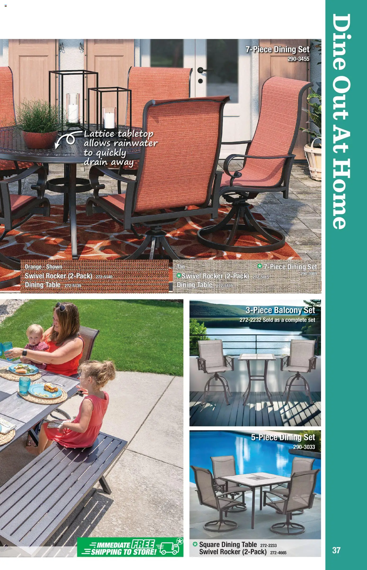 Menards - Summer catalog - valid from 04.02.2026 | Page: 37 | Products: Table, Swivel