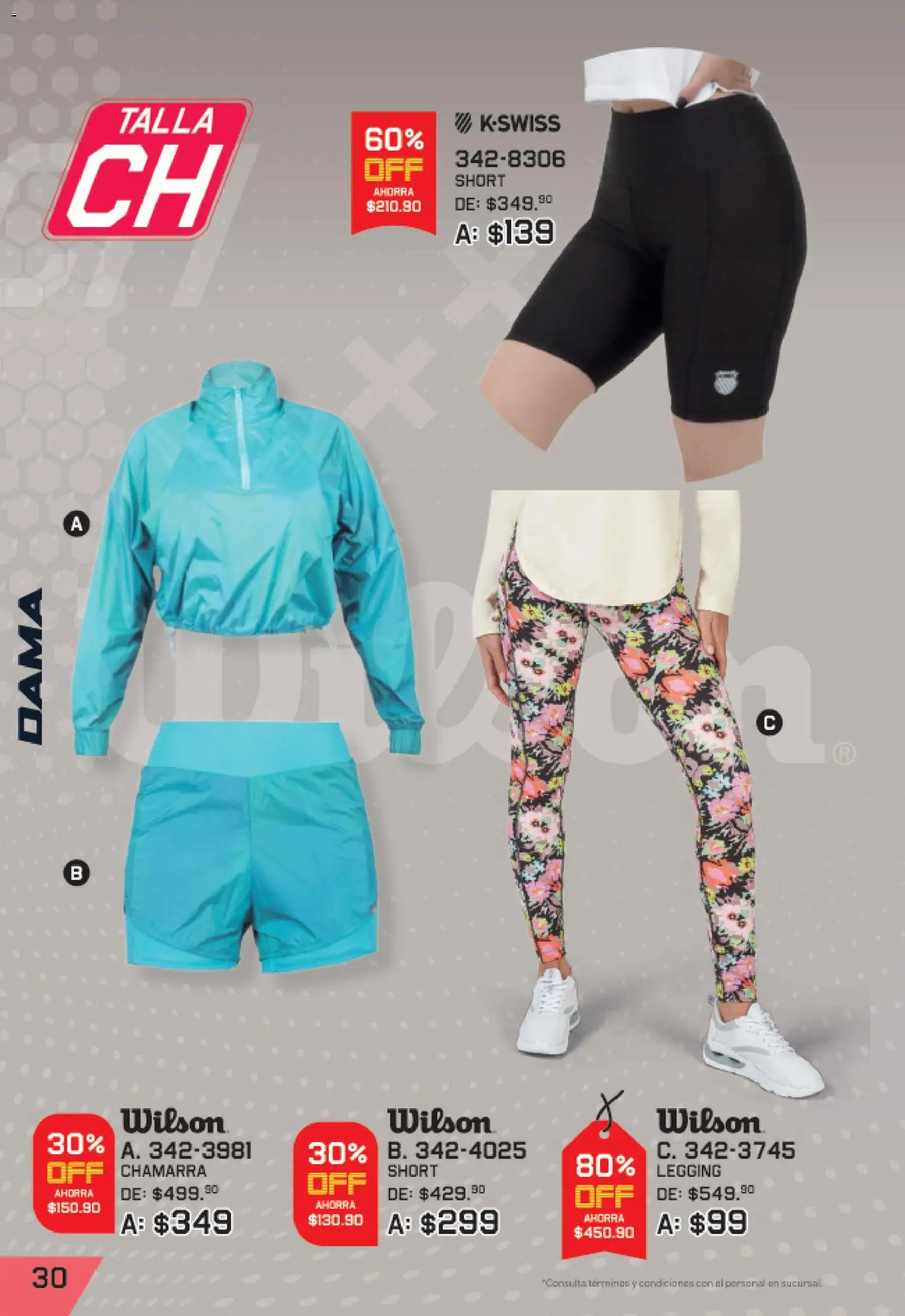 Nuevas ofertas de Andrea válidas en toda la República Mexicana desde el 27/09/2026. ¡Encuentra las mejores ofertas en Andrea catálogo Lo mejor de marcas! | Página: 30 | Productos: Chamarra, Short