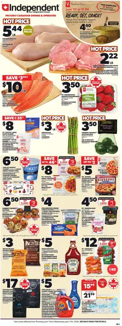 Preview of Independent Grocer weekly flyer / circulaire from shop Independent Grocer valid from 11.06.2026 | Page: 2