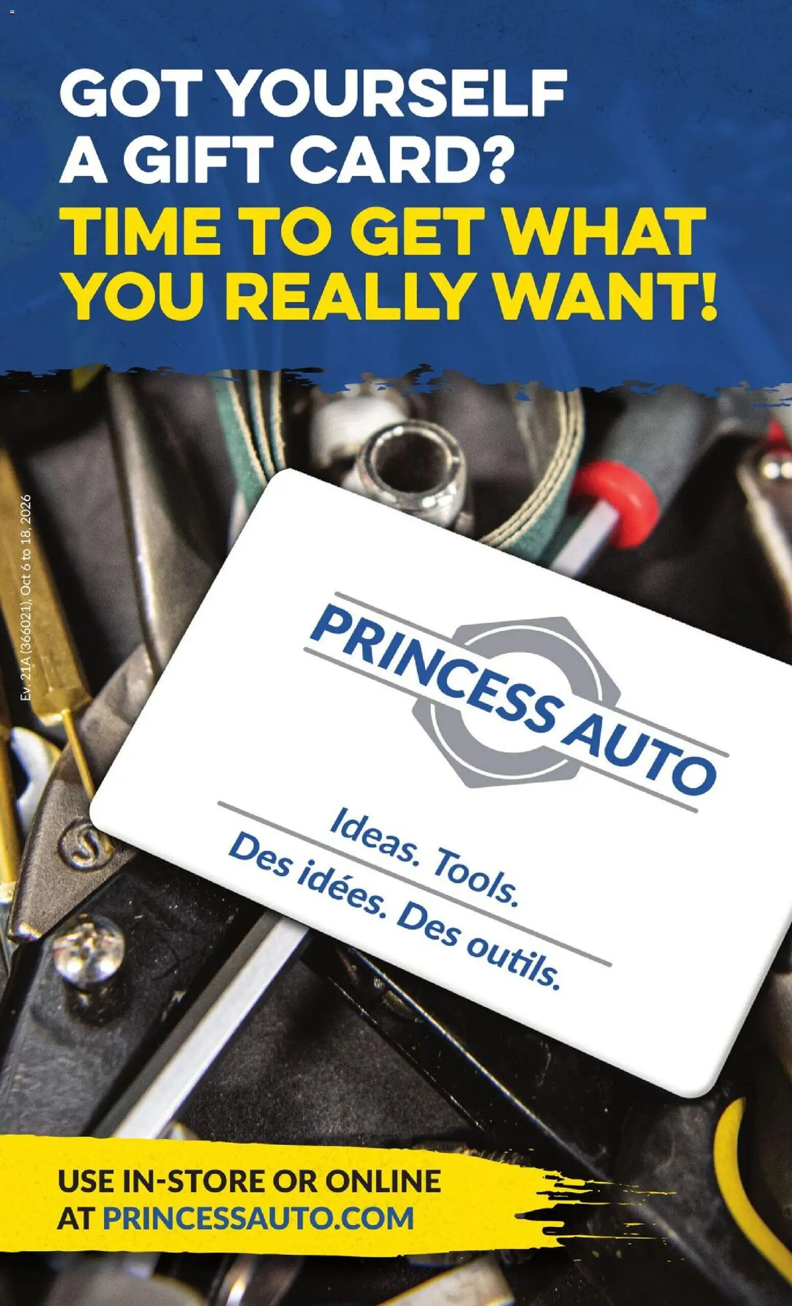 Princess Auto flyer valid from Oct 6, 2026 | Page: 85