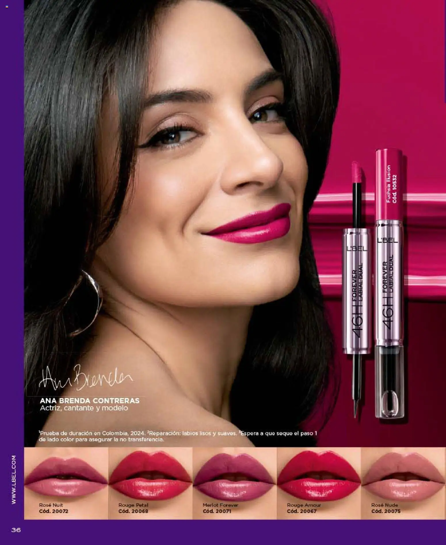 Catálogo L'Bel Campaña 10 │ válido desde el 01.06.2026 | Página: 36 | Productos: Labial