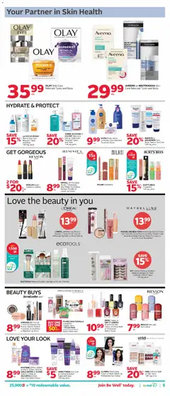 Preview of Rexall weekly flyer / circulaire from shop Rexall valid from Oct 2, 2026 | Page: 12 | Products: Powder, Tools, Sponges, Vanilla