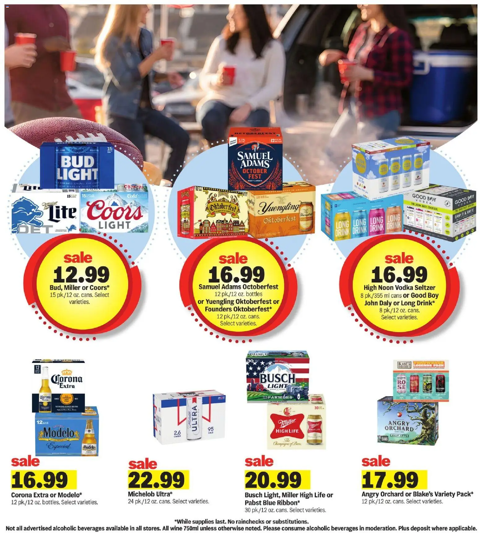Meijer Weekly Ad - valid from 09/16/2026 | Page: 18 | Products: Champagne, Corona Extra, Wine, Vodka