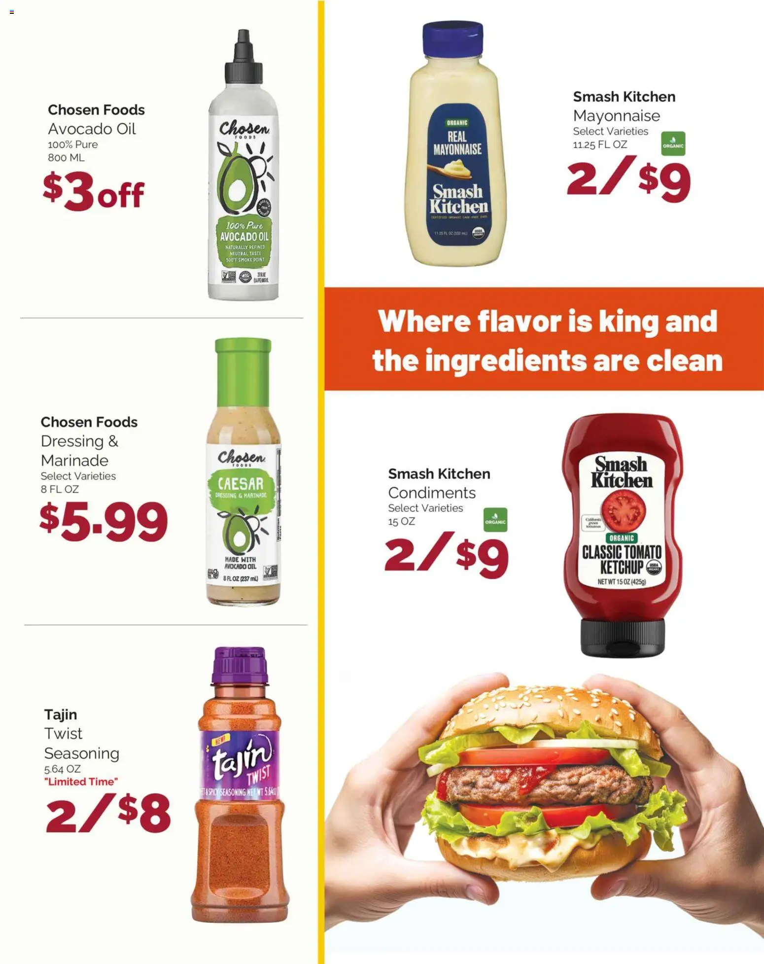 Harris Teeter Monthly Ad - valid from 20.05.2026 | Page: 7 | Products: Oil, Ketchup, Avocado, Mayonnaise