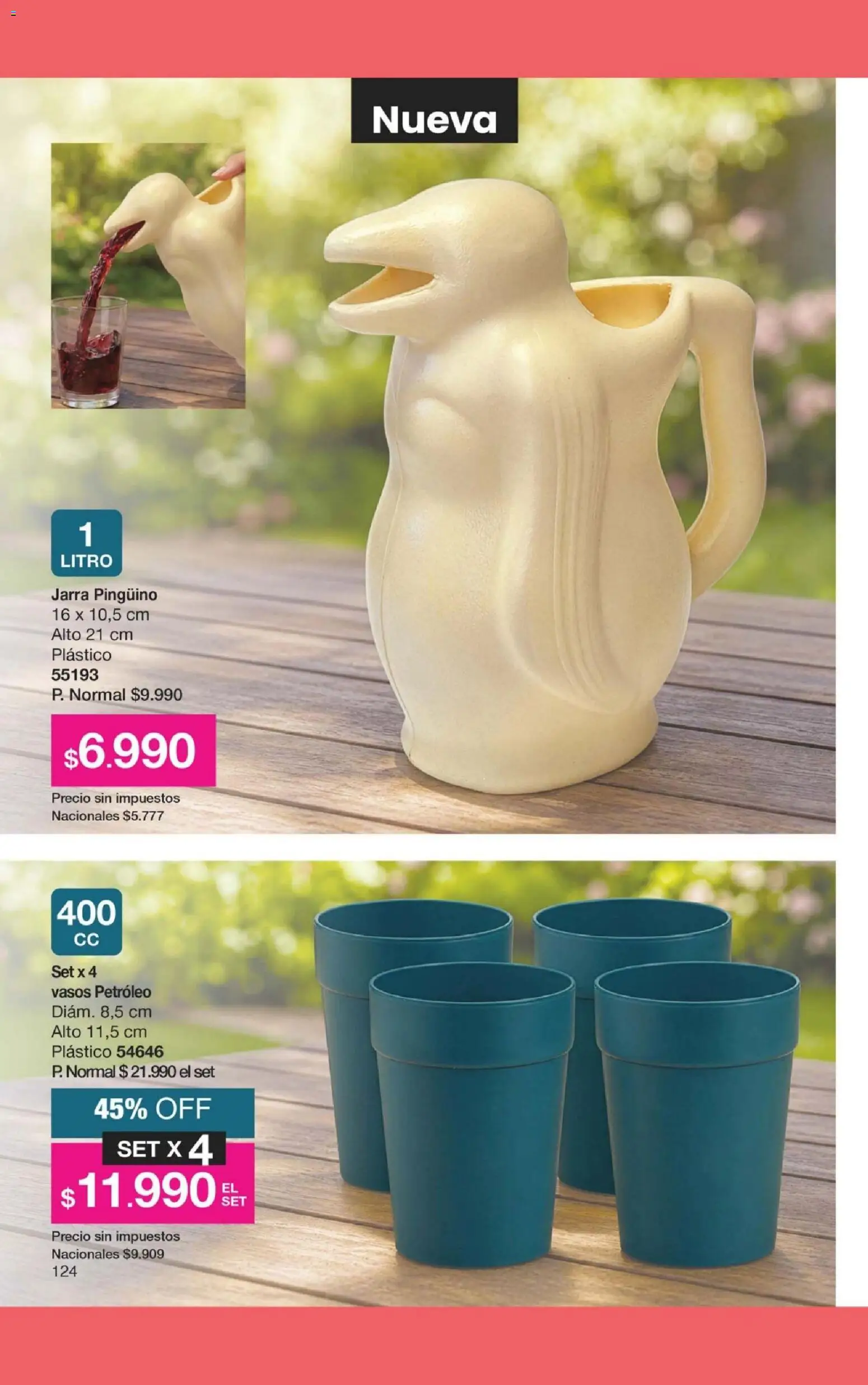 Gigot - CAMPAÑA 13 │ válido desde el 23/08/2026 | Página: 130 | Productos: Jarra, Petróleo, Vasos