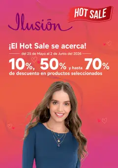 Vista previa de Ilusión Hot Sale aviso, nuevo folleto de la tienda, válido en México a partir del 12.05.2026
