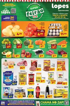 Lopes Supermercados - Ofertas da semana - Pré-Visualização do folheto da loja Lopes Supermercados, válido de 21/07/2026