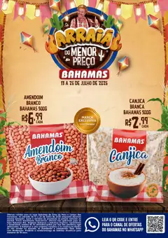 Bahamas Supermercados ofertas da Quinzena - Pré-Visualização do folheto da loja Bahamas Supermercados, válido de 13/07/2026