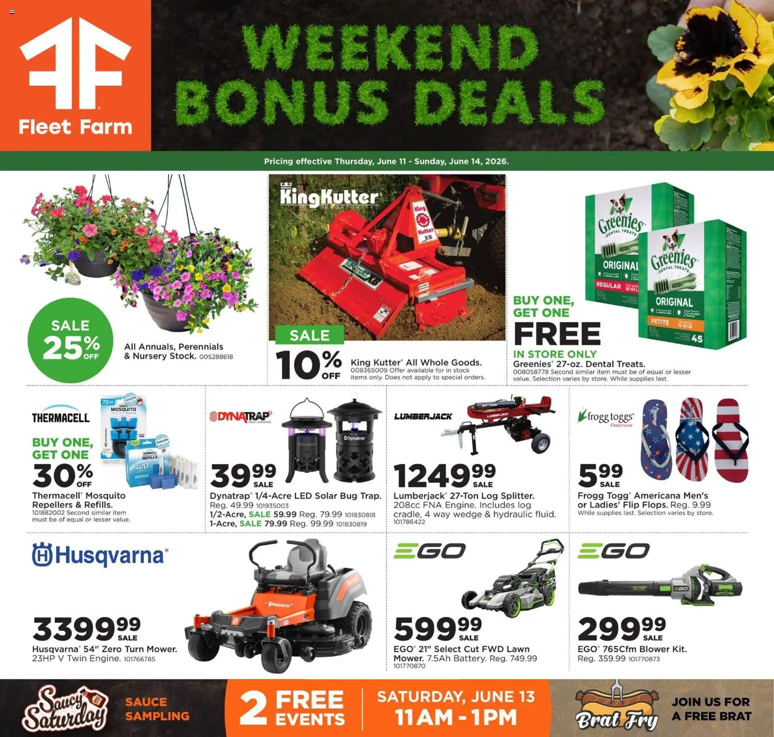 Mills Fleet Farm Weekly Ad - valid from 11.06.2026 | Page: 1